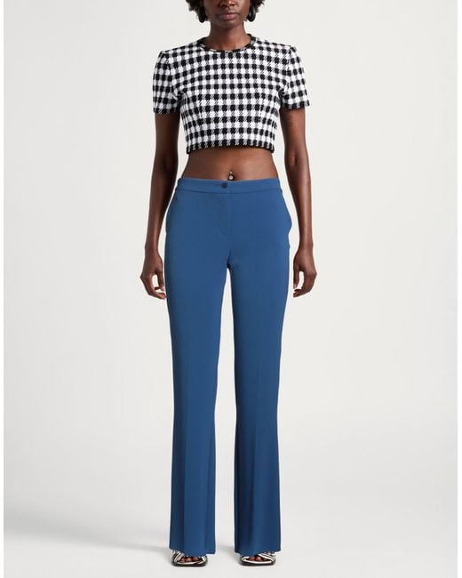 Pennyblack Blue Pants Triacetate, Polyester