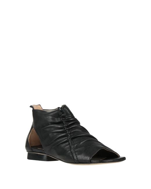 Ixos Black Ankle Boots