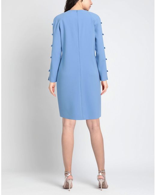 Boutique Moschino Blue Mini Dress