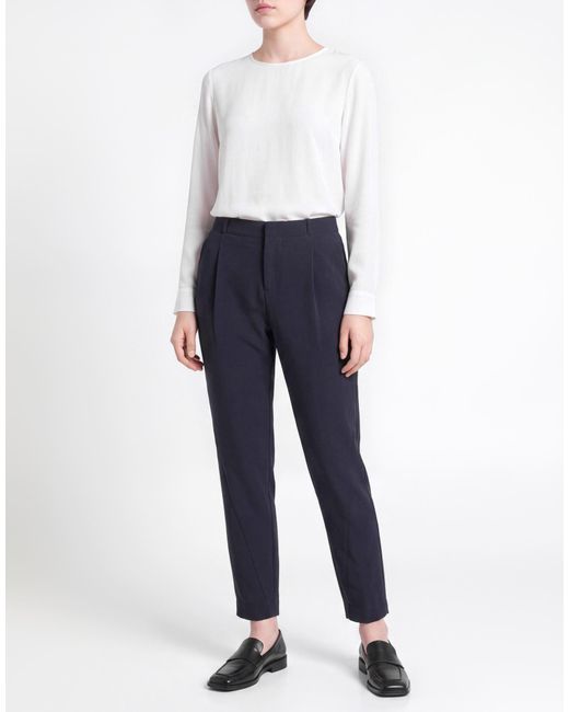 PT Torino Blue Midnight Pants Polyester, Viscose, Elastane