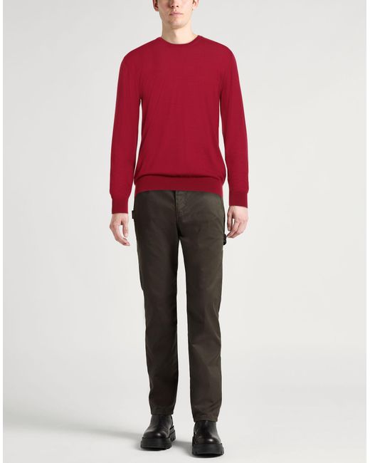 Roberto Collina Red Jumper for men