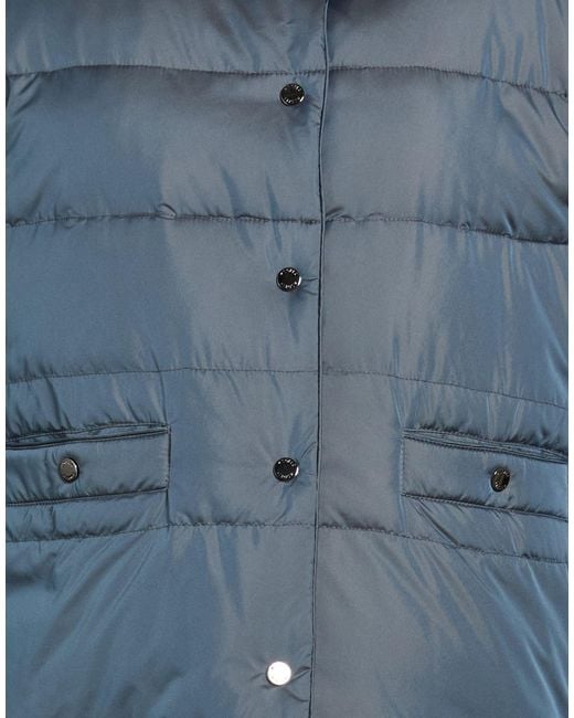 Moorer Blue Slate Puffer Polyester, Polyamide