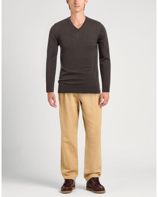 Alpha Studio Gray Jumper for men