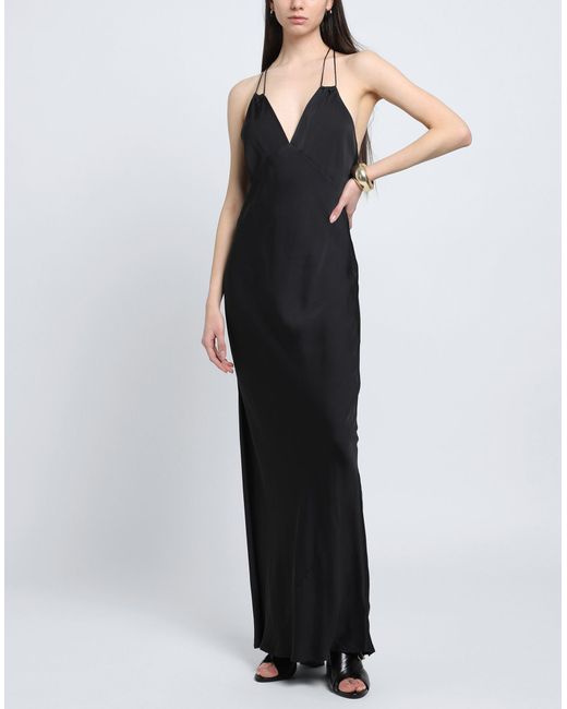 Calvin Klein Black Maxi-Kleid