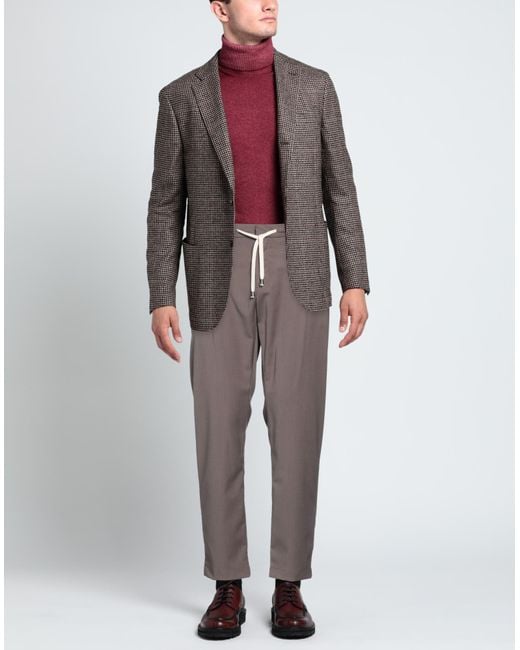 Yan Simmon Gray Trouser for men