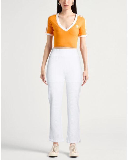 Colmar White Pants Cotton