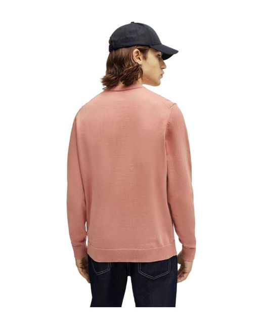 Pullover di HUGO in Pink da Uomo