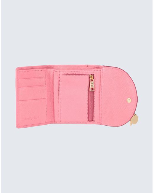 Billetera See By Chloé de color Pink