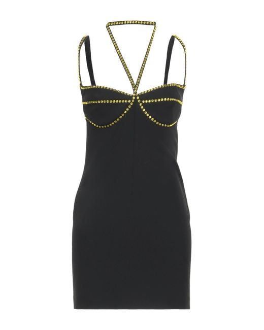 The Attico Black Mini Dress