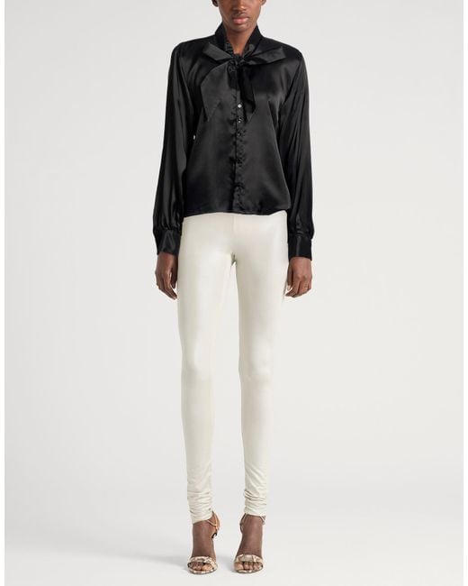 MM6 by Maison Margiela Black Shirt Viscose