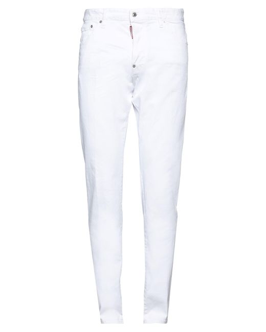 DSquared² White Jeans for men