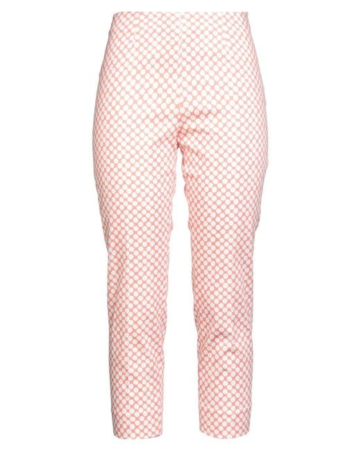 Peserico Pink Sand Pants Cotton, Elastane
