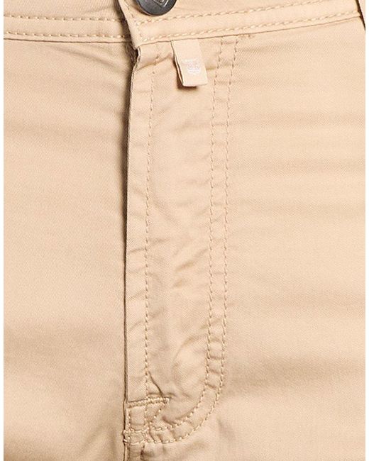 Corneliani Natural Pants Cotton, Elastane for men