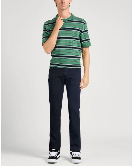 Jacob Cohen Blue Pants Cotton, Elastane for men