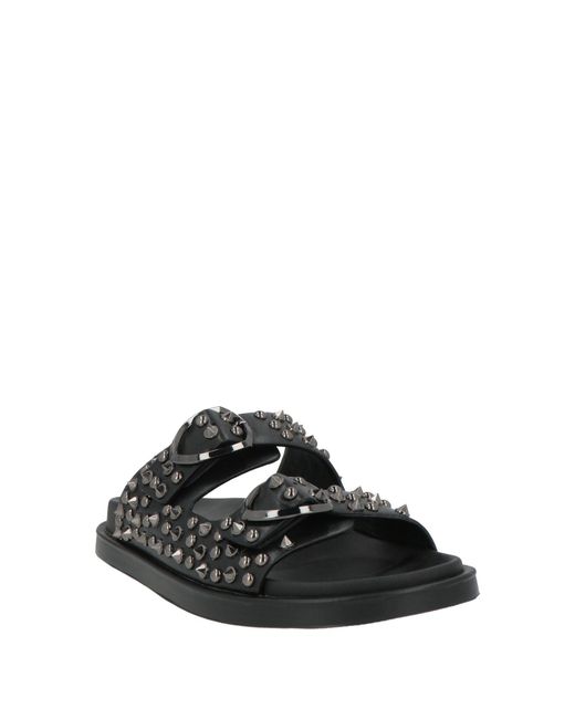 Blauer Black Sandals