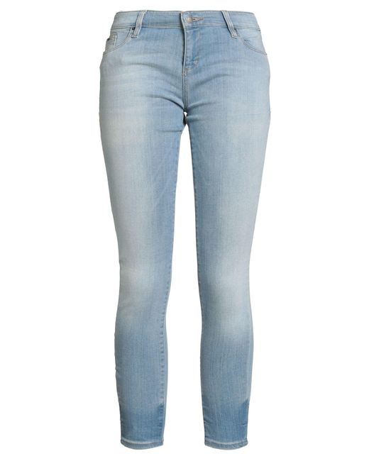 Gas Blue Jeans Cotton, Polyester, Elastane