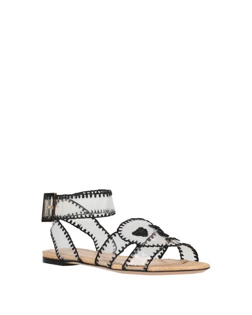 Charlotte Olympia White Sandals
