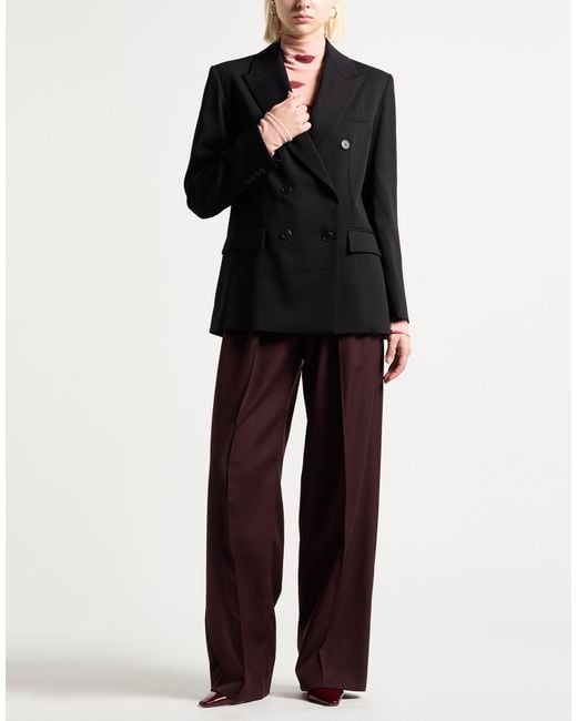 Clips Black Blazer Viscose, Polyester, Elastane