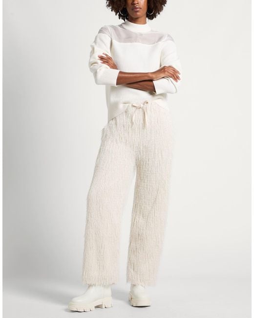 DARKPARK White Pants Polyester