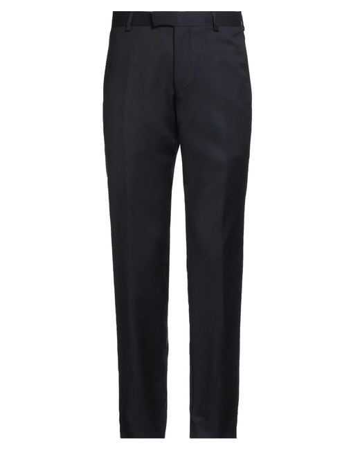 Windsor. Blue Midnight Pants Virgin Wool for men