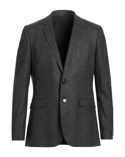 Boss Black Blazer Wool, Polyester, Elastane for men