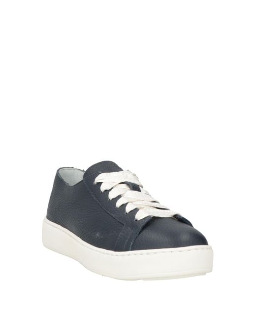 Santoni Blue Trainers
