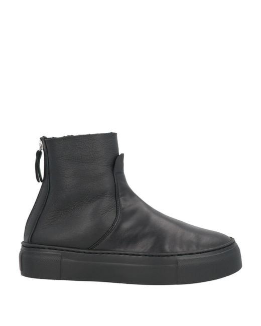 Agl Attilio Giusti Leombruni Black Ankle Boots Leather