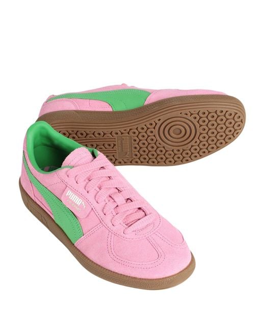 PUMA Pink Palermo Special Rosa/Green Sneakers