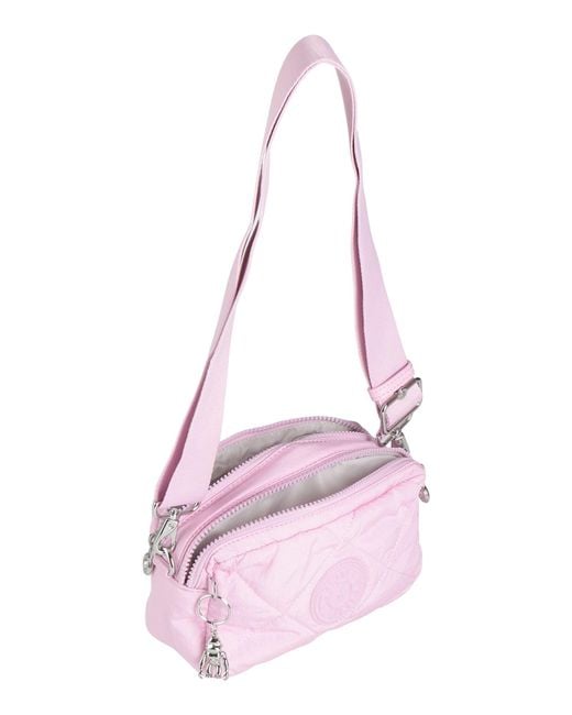 Kipling Pink Light Shoulder Bag Polyamide