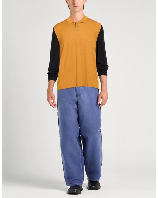 Polo Zanone de hombre de color Orange