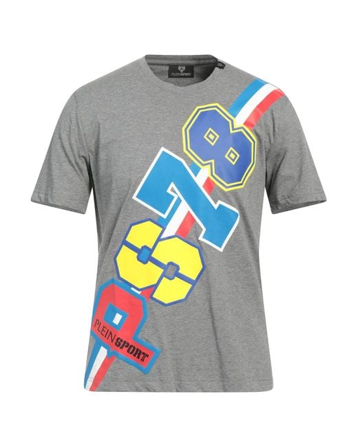 Philipp Plein Men's Gray T-shirt