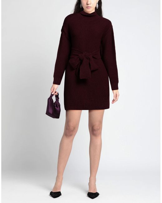 Sa Su Phi Purple Mini-Kleid