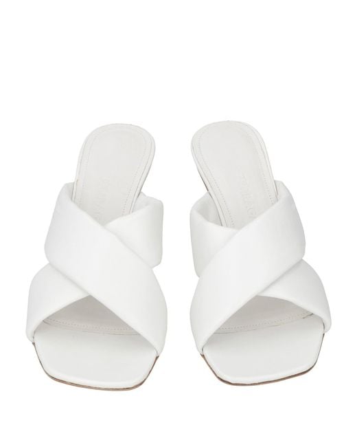 Ferragamo White Sandals