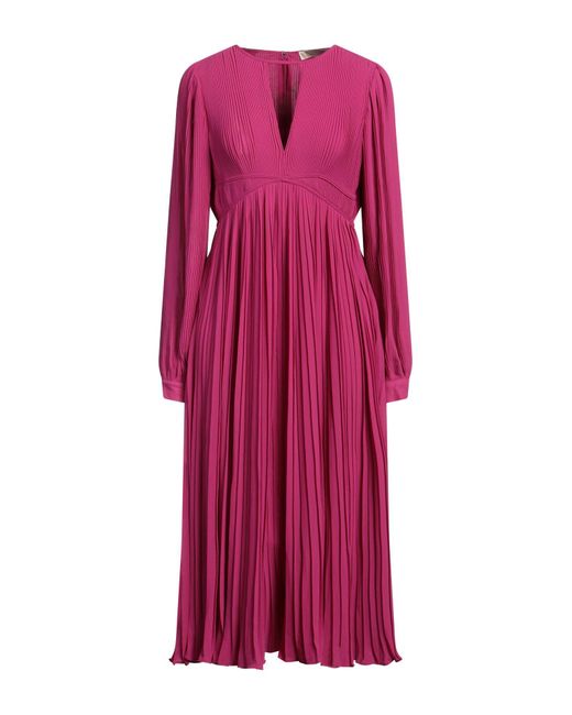 MICHAEL Michael Kors Purple Midi Dress