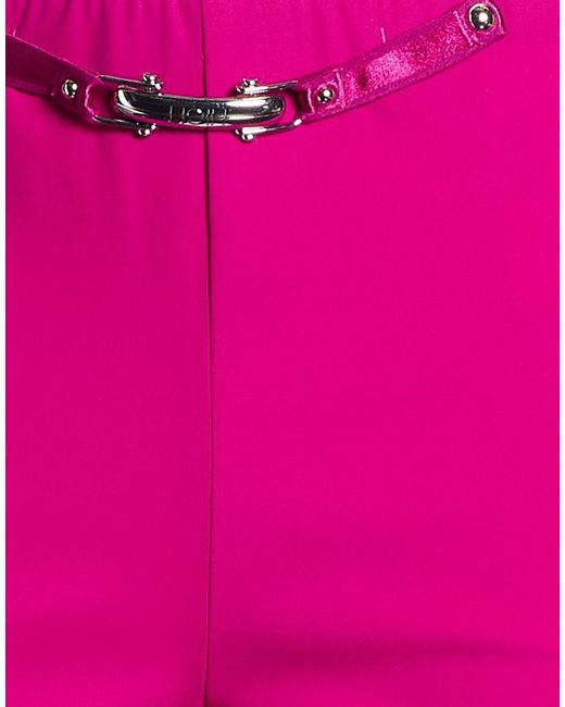 High Pink Fuchsia Pants Nylon, Elastane