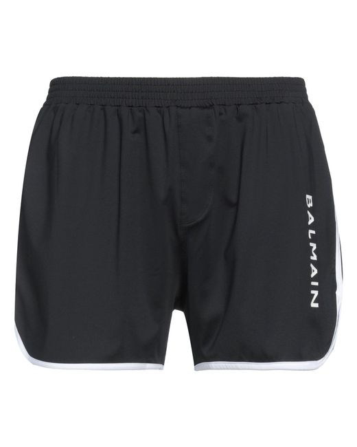 Balmain Black Shorts & Bermuda Shorts for men