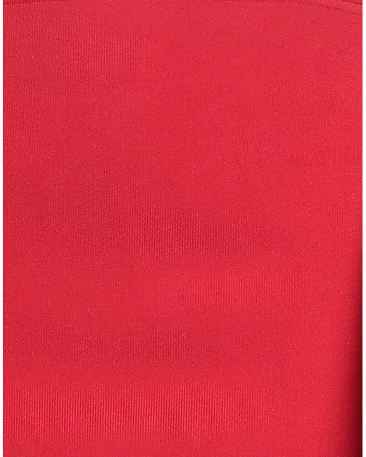 Victoria Beckham Red Mini Skirt