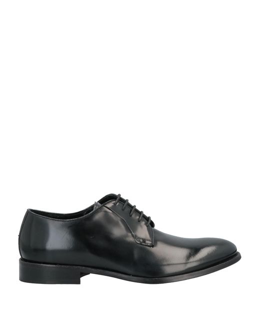 Domenico Tagliente Black Lace-up Shoes for men