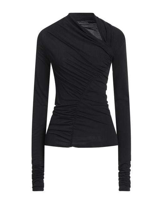 Top Rick Owens de color Black