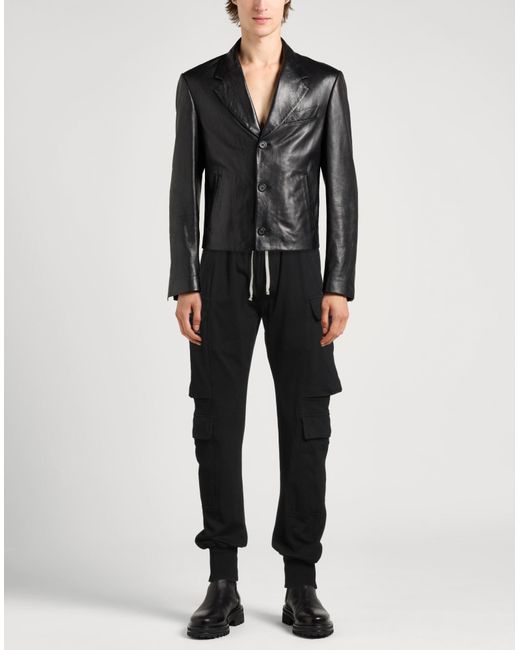 Rick Owens Black Trouser for men
