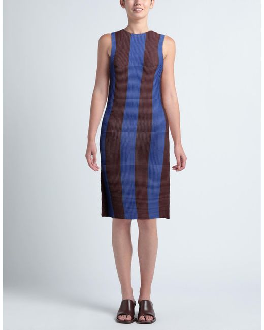 Sunnei Blue Midi Dress
