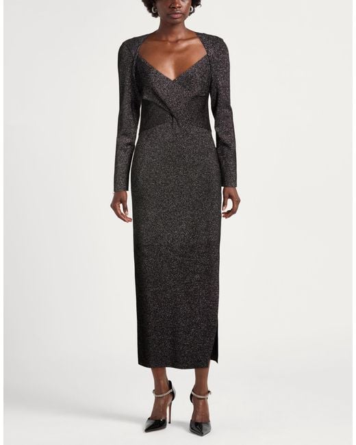 Ted Baker Black Midi Dress
