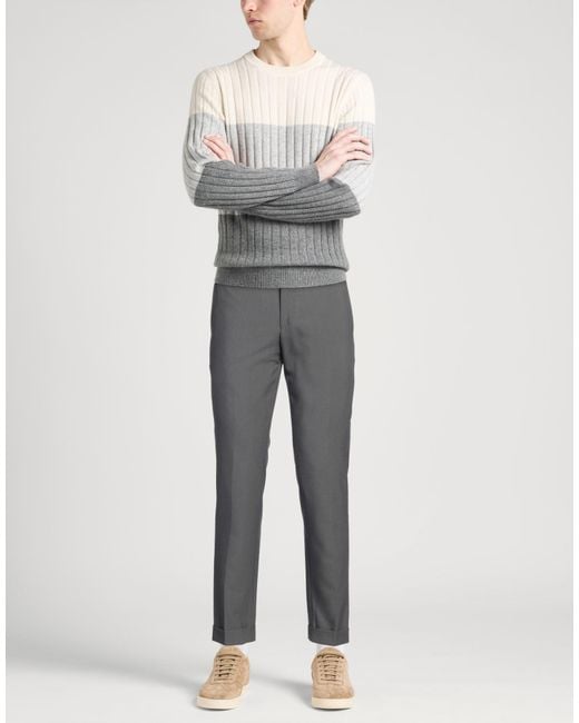 Barba Napoli Gray Trouser for men