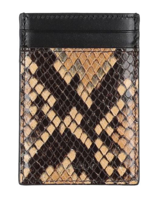 Bally Black Cardholder Leather for men