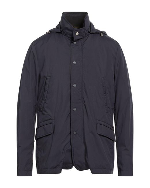Moorer Blue Midnight Jacket Polyester for men