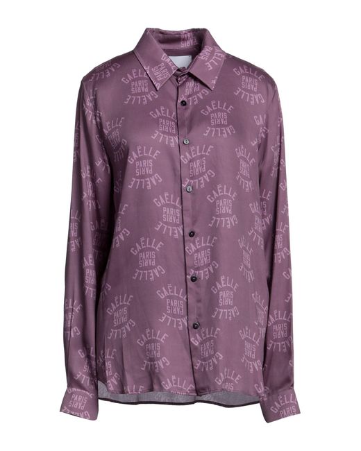 Gaelle Paris Purple Shirt