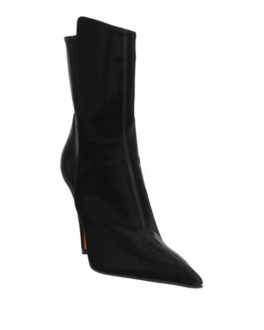 McQueen Black Ankle Boots