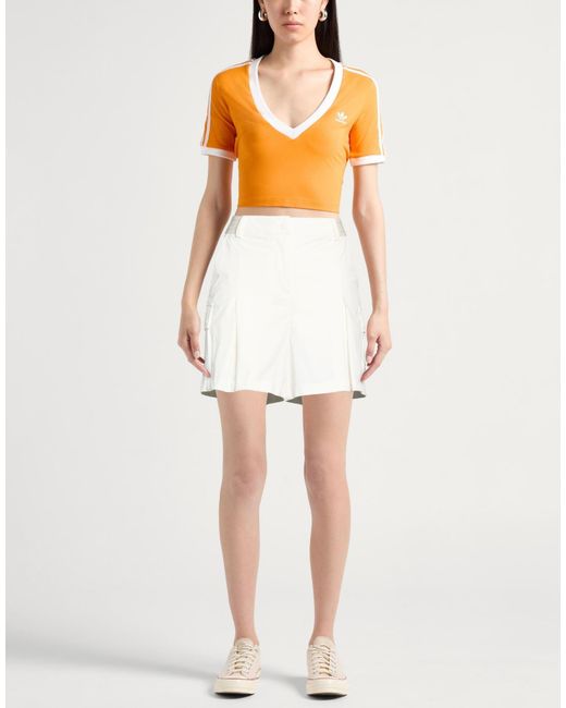 Duvetica White Shorts & Bermuda Shorts
