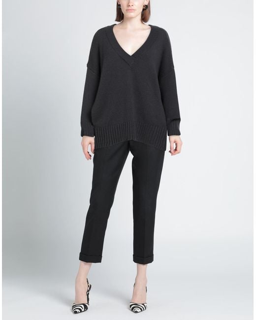 Canessa Black Sweater Cashmere