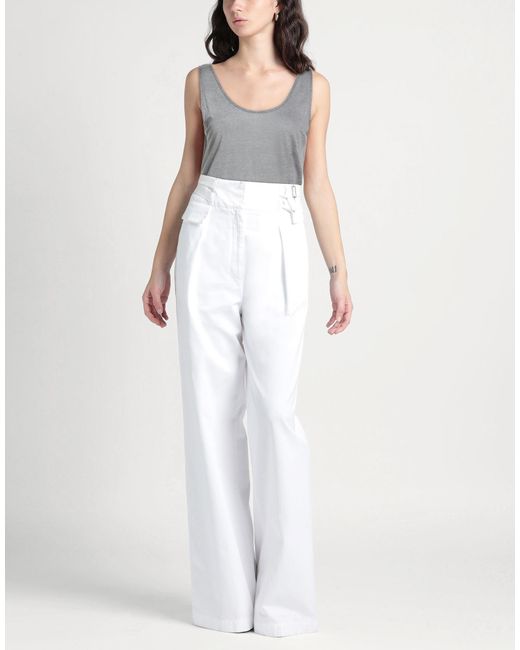 Aragona Gray Light Tank Top Linen